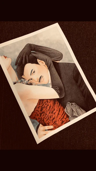 右がナインティーン5巻の表紙。左が去年リメイクして描いたもの。こちらも比べてみると面白いかも。 