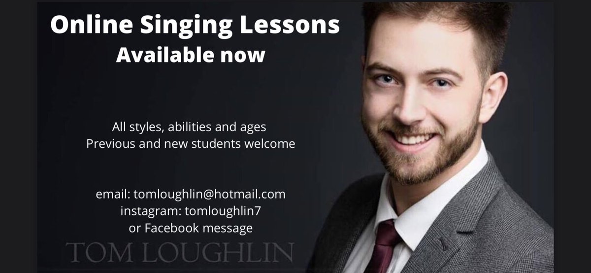 If anyone is interested, I am offering one to one singing lessons online! 🎤 I have had lots of requests for lessons from previous students (and potential new ones!) over last week, so if you are interested, simply get in touch! 🎶