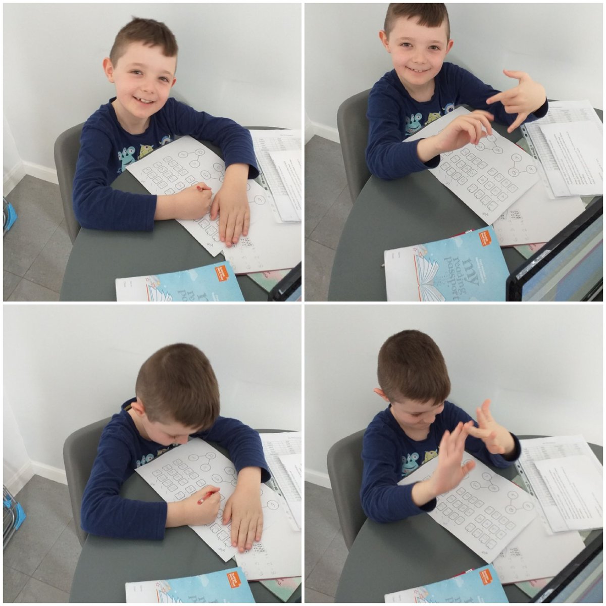 CTG1980's tweet photo. @MrKellyRM7 @ThorntreeHT Afternoon Mr Kelly, just finished my maths work and book review this morning 👍🙂 https://t.co/5EhmO38HR0
