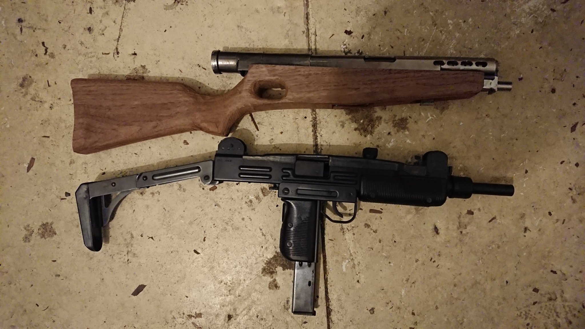 小物 smg Metal Airsoft Submachine Gun MP40