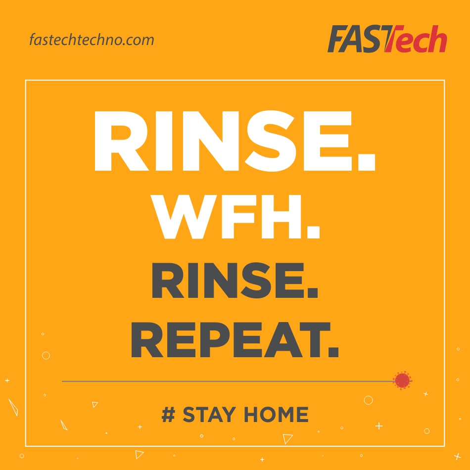 Fastech6's tweet image. In light of the ongoing Covid 19 pandemic, it is advised to wash your hands for 20 seconds, maintain social distancing and stay at home.Stay HOME. Stay SAFE.#fastechtechno #stayhome #fightagainstcorona #covid19 #Microsoftoffice365
