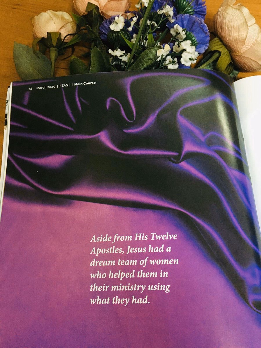 FeastBooksPH's tweet photo. Ladies, in this time of trial, your heart is being made new—in faith and in service. ✨

Feast magazine’s March 2020 issue honors all women!

Download the e-mag version here: https://t.co/TF1Cjlf8Tn

#FeastMagazine https://t.co/ei2VW5JaFa