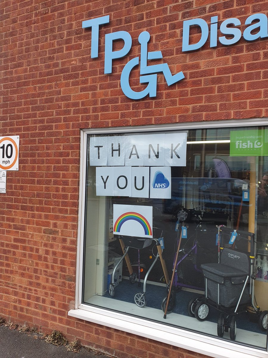 TPG DisableAids (@tpgdisableaids) on Twitter photo #ThankYouNHS #herefordhour #ThankYouNHS #herefordhour