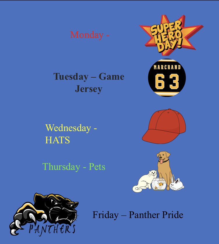 Virtual Spirit Week 2?? #VirtualSpiritWeek