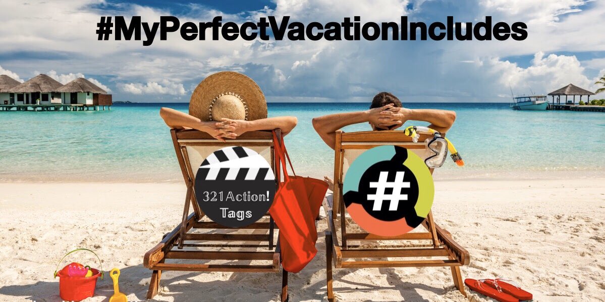 321Action3's tweet image. Its tanning time!

So, put on your sunscreen, sunglasses and hat and come play  #MyPerfectVacationIncludes with me @MunaNawabit1 host of @321Action3.  

@321Action3 is subbing in for @monday_mayhem part of @HashtagRoundup