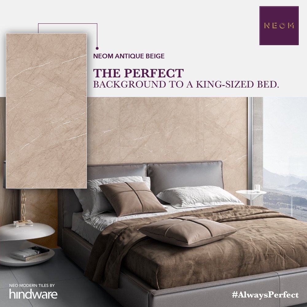 hindware_tiles's tweet photo. Peace of mind is the key to better sleep. With slabs by #Neom to beautify your bedroom walls, your mind is at peace and every night is #AlwaysPerfect.
#NewBeginnings #InspiredHomes #Floors #Walls #Tiles #InspiredBy #BeautifulSpaces #SuperSlim #UberSized #SuperSized #Planks https://t.co/jP1ydMNogM