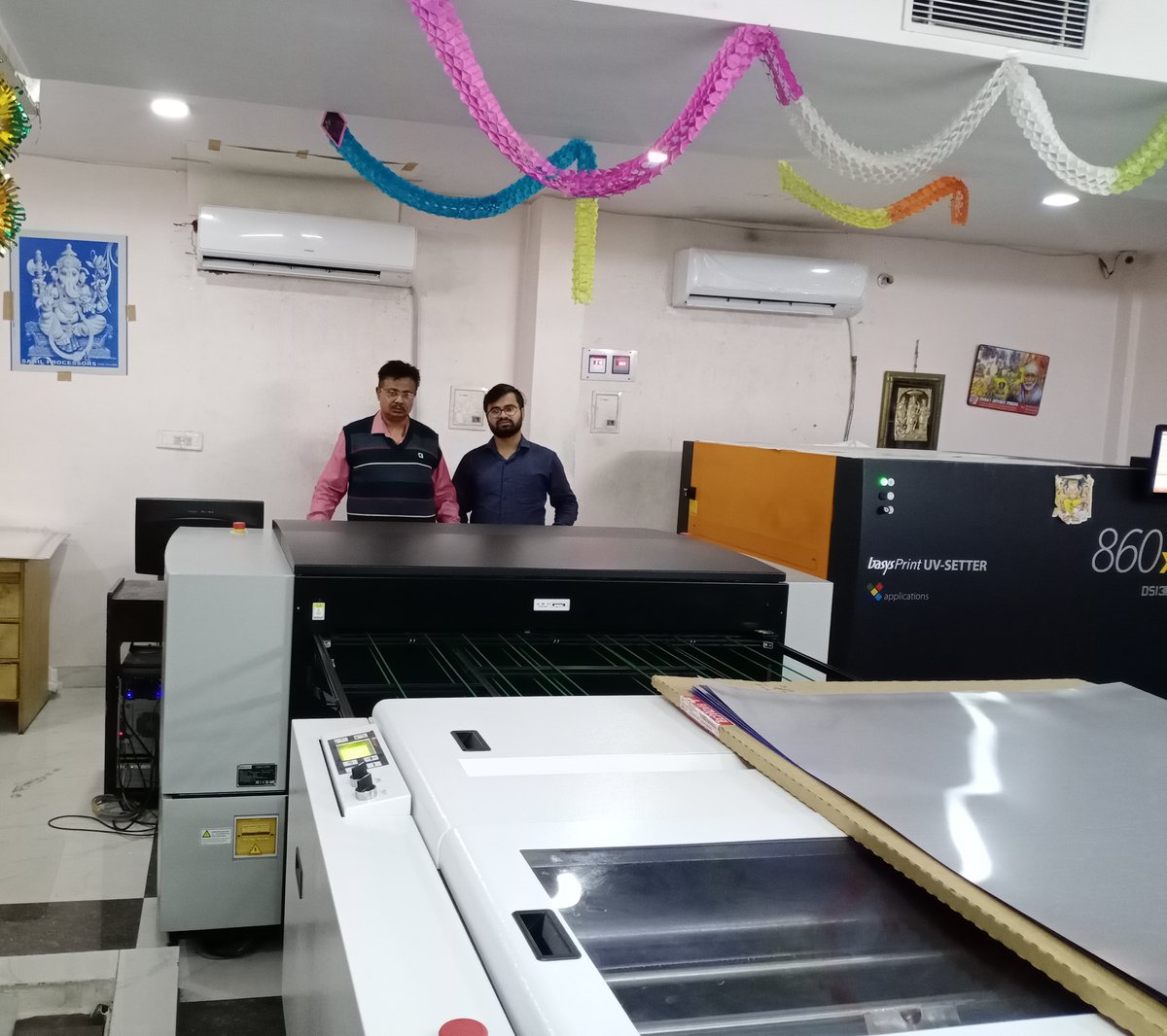 MonotechSystems's tweet photo. Congratulations Sahil Process, Jalandhar for adding #CRON CtP System to their facility after #basysPrint CtCP and #HGDE CtP from #MonotechSystems.
We wish them all the very best!๐ https://t.co/zs2r7YL9mL