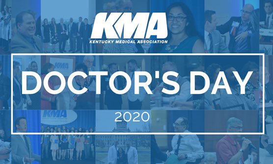 KMA celebrates and thanks the thousands of Kentucky physicians working tirelessly to care for their patients. Especially amid the #COVID19 outbreak, we salute your selflessness and service #DoctorsDay