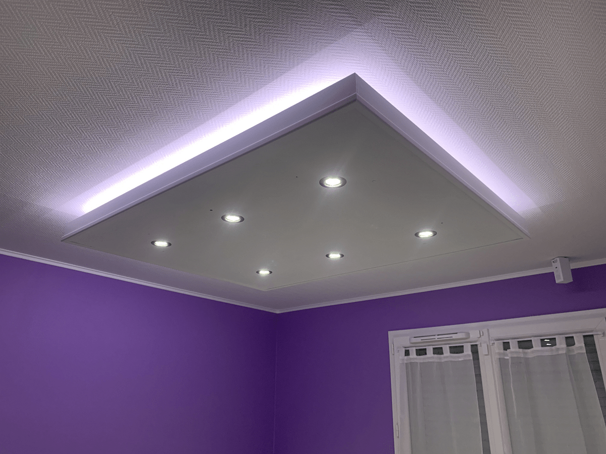 Comment créer un faux plafond et connecté !!!  buff.ly/2X0dsJc