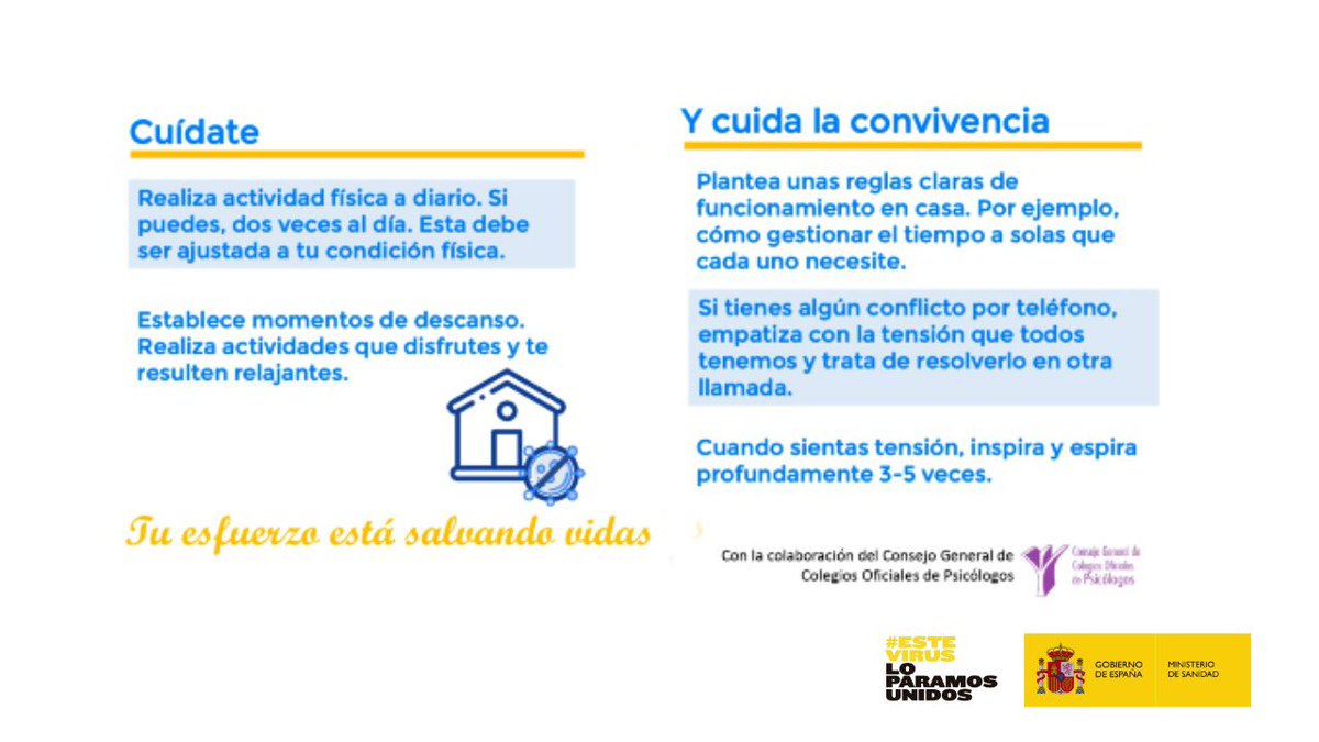 Ministerio de Sanidad tweet media