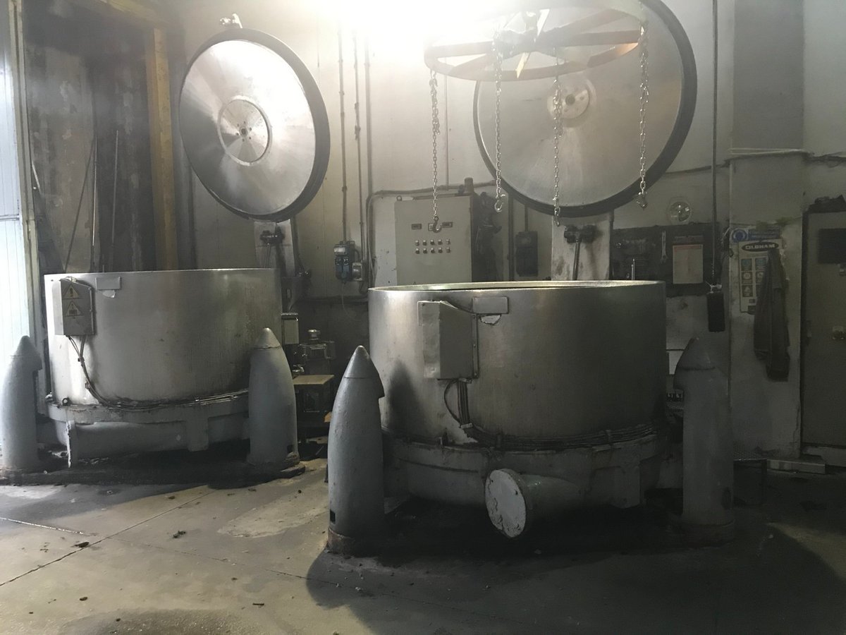 GiTexSRL's tweet photo. Ref.510 - CIMA hydro extractors N. 2 centrifuges machines

Link to website: https://t.co/jSAws6L8xk

#GITEX #GI-TEX #GI_TEX #CIMA #Hydro #Extractors #Extractor #centrifuge #centrifuges #basket #diameter #fibers #fiber #dyeing #machine #machines #machinery #use #used #second https://t.co/LxwMHGON22