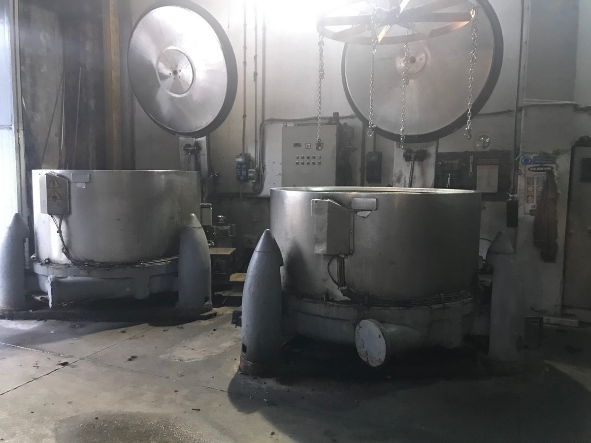GiTexSRL's tweet photo. Ref.510 - CIMA hydro extractors N. 2 centrifuges machines

Link to website: https://t.co/jSAws6L8xk

#GITEX #GI-TEX #GI_TEX #CIMA #Hydro #Extractors #Extractor #centrifuge #centrifuges #basket #diameter #fibers #fiber #dyeing #machine #machines #machinery #use #used #second https://t.co/LxwMHGON22