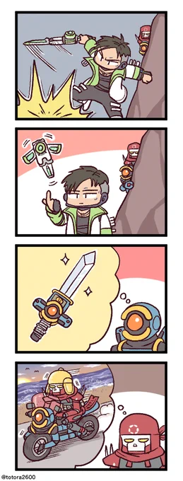 Apexな4コマ漫画 その34 