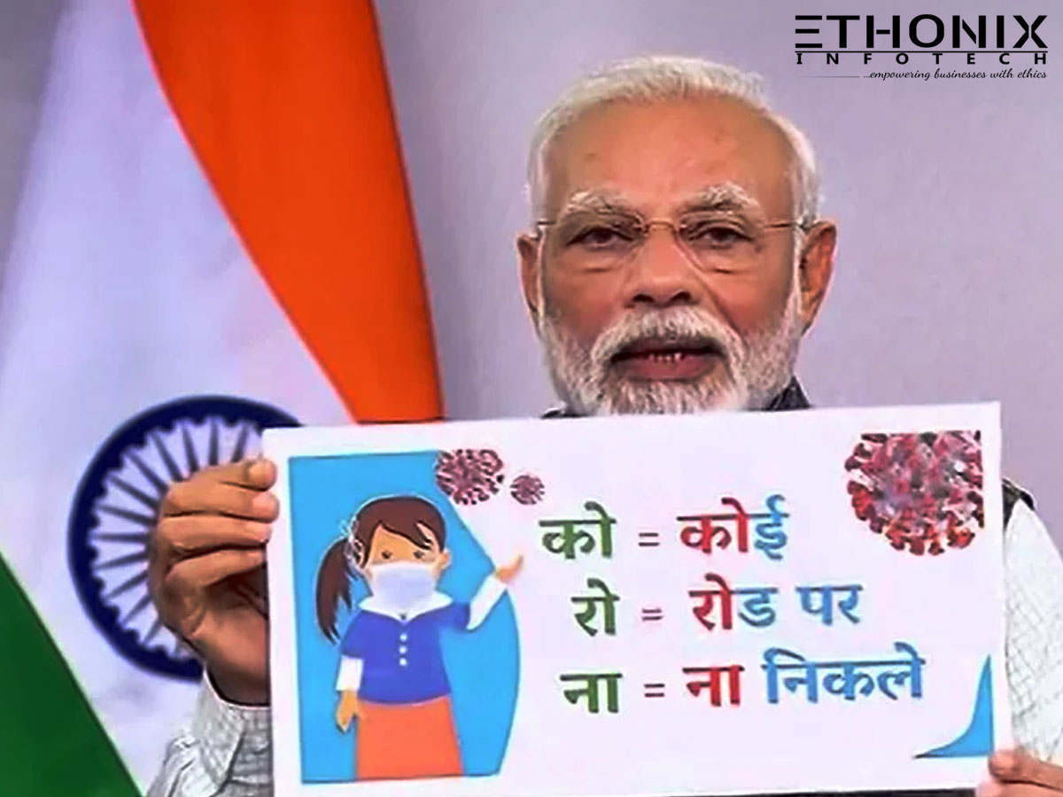 ethonixinfotech's tweet photo. PM Narendra Modi appealed to follow lockdown &amp; maintain social distancing to stop spread of Covid-19. People are still not taking the lockdown seriously, pls ensure rules &amp; stop any movement on roads. #Saveyourself #Saveyourfamily

#stopcorona #follow #socialdistancing #lockdown https://t.co/XxjtQR38KO