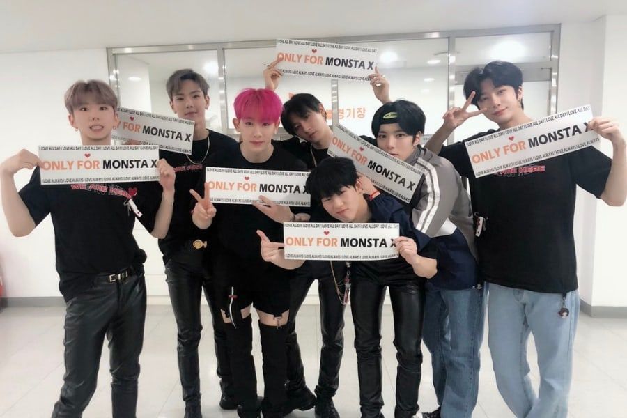 A wish for Monsta X: that you'll only grow safer and stronger; that you'll never be hurt by anyone or anything ever again; even 'fans'; that your dreams will come true and you'll be respected for your hardwork and talent; that you'll only need to laugh #Wish_on_the_same_sky