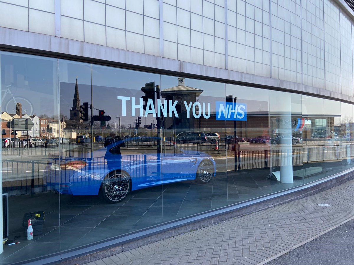 Rybrook Shrewsbury (@shrewsbury_bmw) on Twitter photo We still have a small team working in our Shrewsbury Service department to keep NHS and Emergency Service staff on the road. Contact us to get your vehicle booked in 01743 467467 or stayathome@rybrookbmw.co.uk
Thank you for everything you’re doing during this difficult time! We still have a small team working in our Shrewsbury Service department to keep NHS and Emergency Service staff on the road. Contact us to get your vehicle booked in 01743 467467 or stayathome@rybrookbmw.co.uk
Thank you for everything you’re doing during this difficult time!