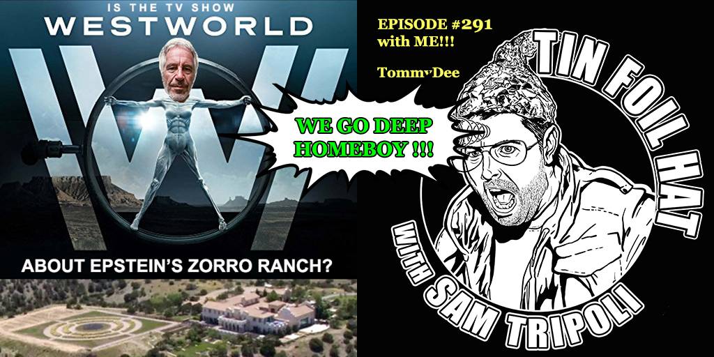 11. MY THEORY ON ROSWELLWhen you're finished with this thread, check out my interview with  @samtripoli and the @TinFoilHatCast where we compare:Epstein's Zorro Ranch and HBO's Westworld https://tinyurl.com/thz5xz7 Tweet #31 of my 2nd thread is my theory about Roswell