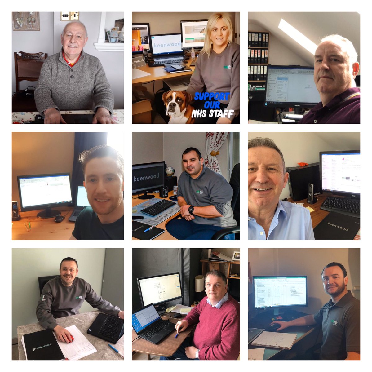 Embracing our new smart and healthy way of working and staying connected in these unprecedented times   #VirtualOffice #RemoteWorking #WorkingFromHome #StaySafe #StayHome #StayHealthy #StayPositive #KeepSmiling #TeamKeenwood