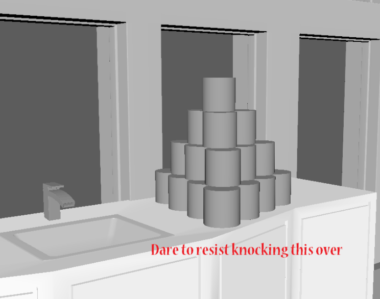 FoleyFoxgrover's tweet photo. Whiteboxing the bathroom level for ChopShop. Timely.

#gamedev #ChopShopGame https://t.co/ndDMZEGiKZ