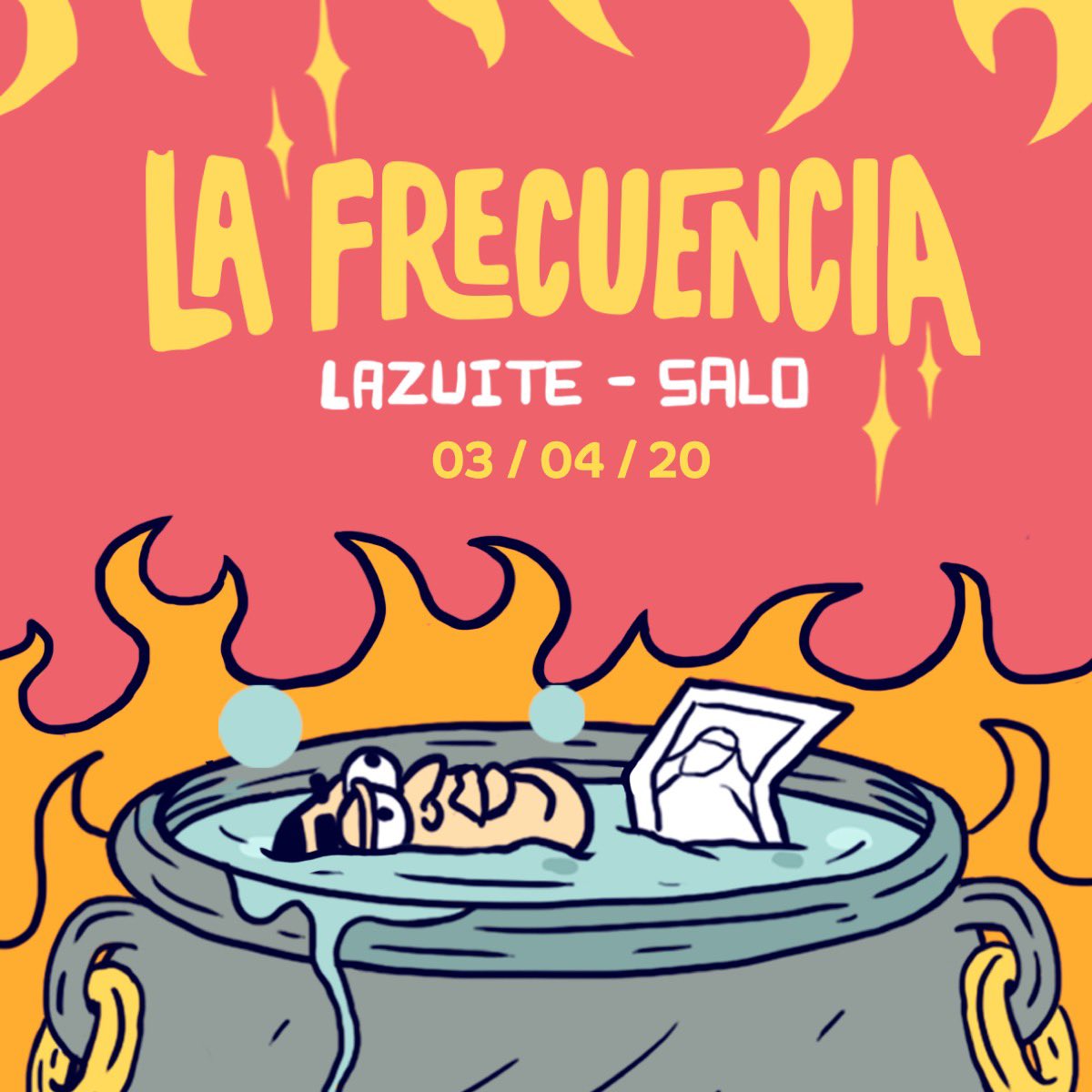 lazuite's tweet photo. Empezamos esta semana con toda. Recuerden que este viernes 3 de abril sale nuestro sencillo “La Frencuencia” en compañía de @saloartista y estará disponible para todas las plataformas digitales.  #music #FelizLunes https://t.co/jzcqSeMfsO