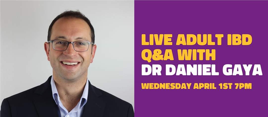 2 Live Facebook IBD/Coronavirus Q&amp;As this week.....get over and get involved... #IBDfighters #Covid_19 #coronavirus