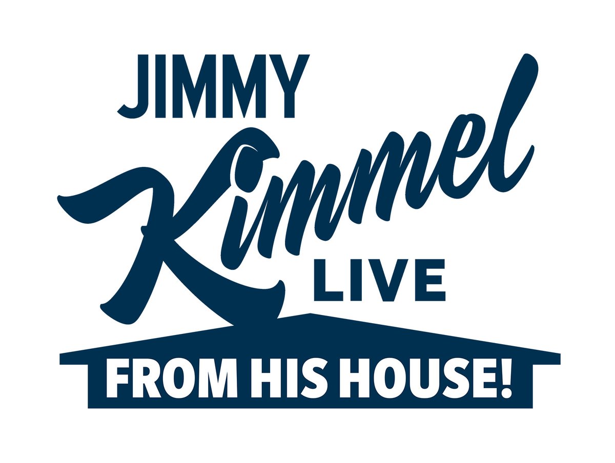 JimmyKimmelLive's tweet photo. We’re returning to TELEVISION with new episodes tonight! #JimmyKimmelLiveFromHisHouse #StayHome @ABCNetwork https://t.co/7gXNrQ2eed