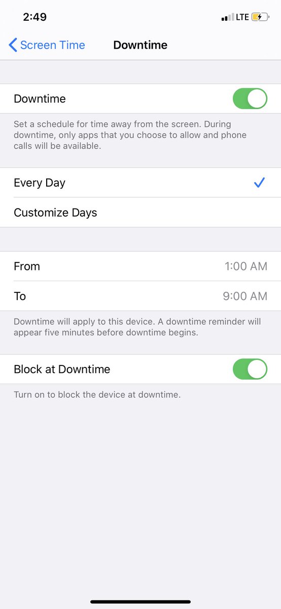 courtney_pacee's tweet photo. Since my work schedule is so strange, now my sleep schedule is messed up. 3am has become the new 11pm for me. When I can’t fall asleep, I resort to being on my phone for hours. I can’t help myself, so I literally put a block on my apps from 1am-9am. We’ll see how this works 🙃 https://t.co/vnC0bhPgkn