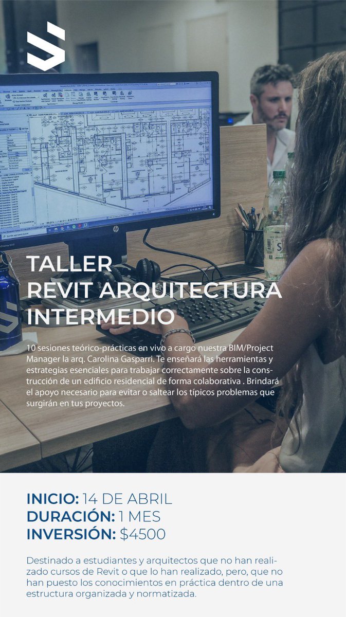 estudioeseuy's tweet photo. #TalleresESE | En @estudioeseuy queremos contribuir con nuestra experiencia para que transformes esta situación en una oportunidad.
Ciclo de #TalleresESE BIM para todos los niveles. Más info en https://t.co/IOt7UoR8EL https://t.co/Cl9uugsbaz