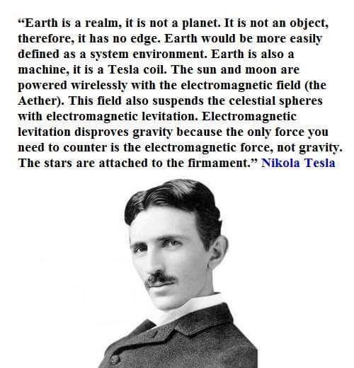 17. EVEN  #TESLA BELIEVED IN THE FIRMAMENTI know the  #QAnon community appreciates the genius of  #NikolaTesla And his work that Trump's uncle John got to examine Tesla's work.And then there is  #JulianAssangeIs JA Trump's cousin?