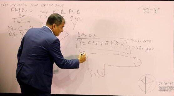 —Buenos días. Este semestre seré su profesor de la cátedra “Introducción a la corrupción”. Veremos conceptos básicos como “error de buena fe”, la diferencia entre “coimas” y “acuerdos entre privados”, y entre “sobreprecio” y “sobrecosto”. Obviamente, pueden copiar en los exámenes