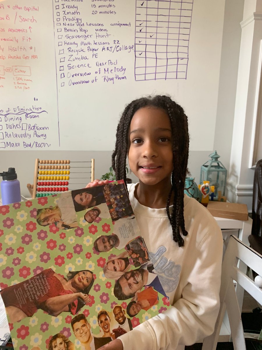 Here is an Art Assignment submitted to Mrs. Mickel by Gabby 2nd Grade. @aneskaKirklen Great Job Gabby!