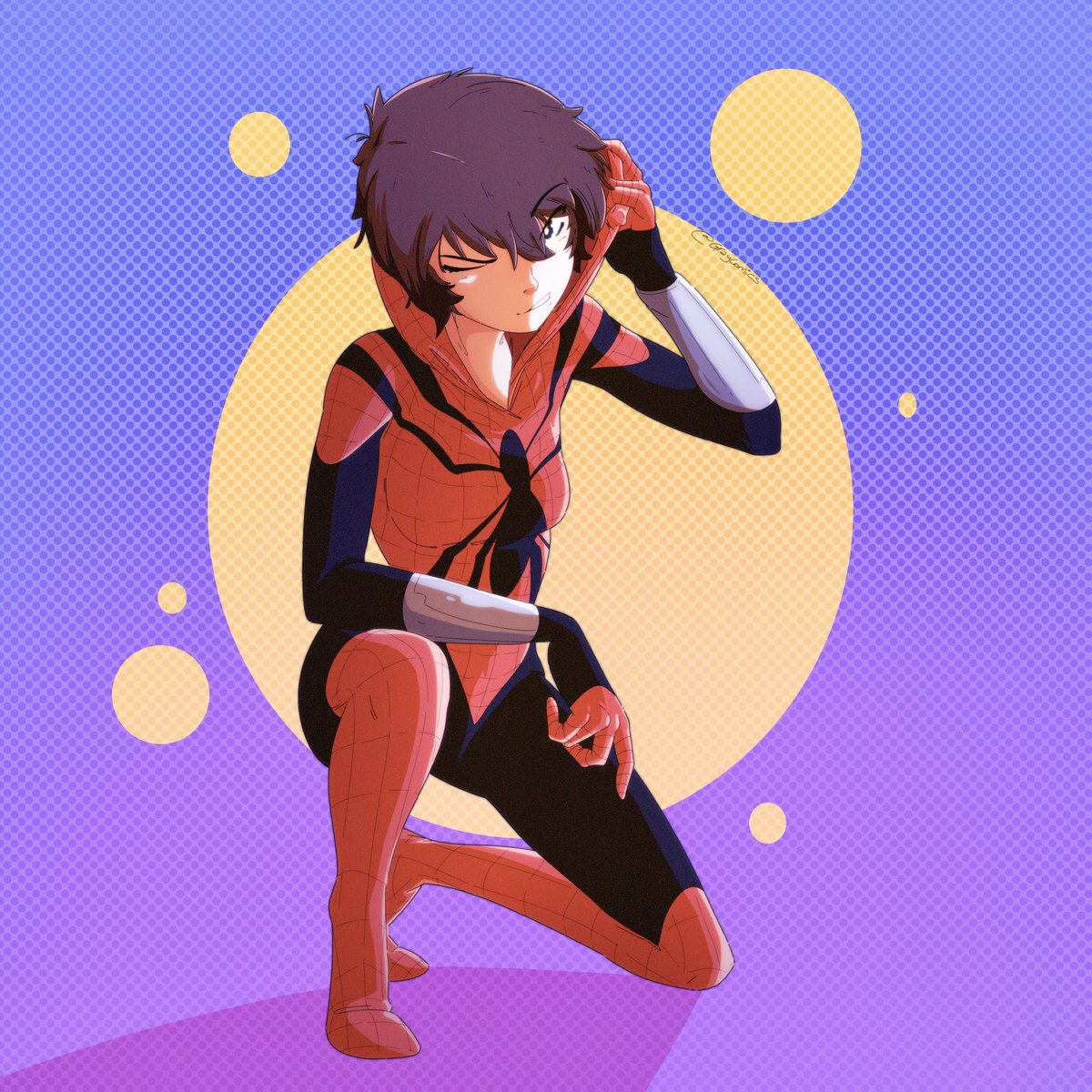 Mayday Parker
#marvel #spiderverse #spidergirl #characterart #clipstudiopaint