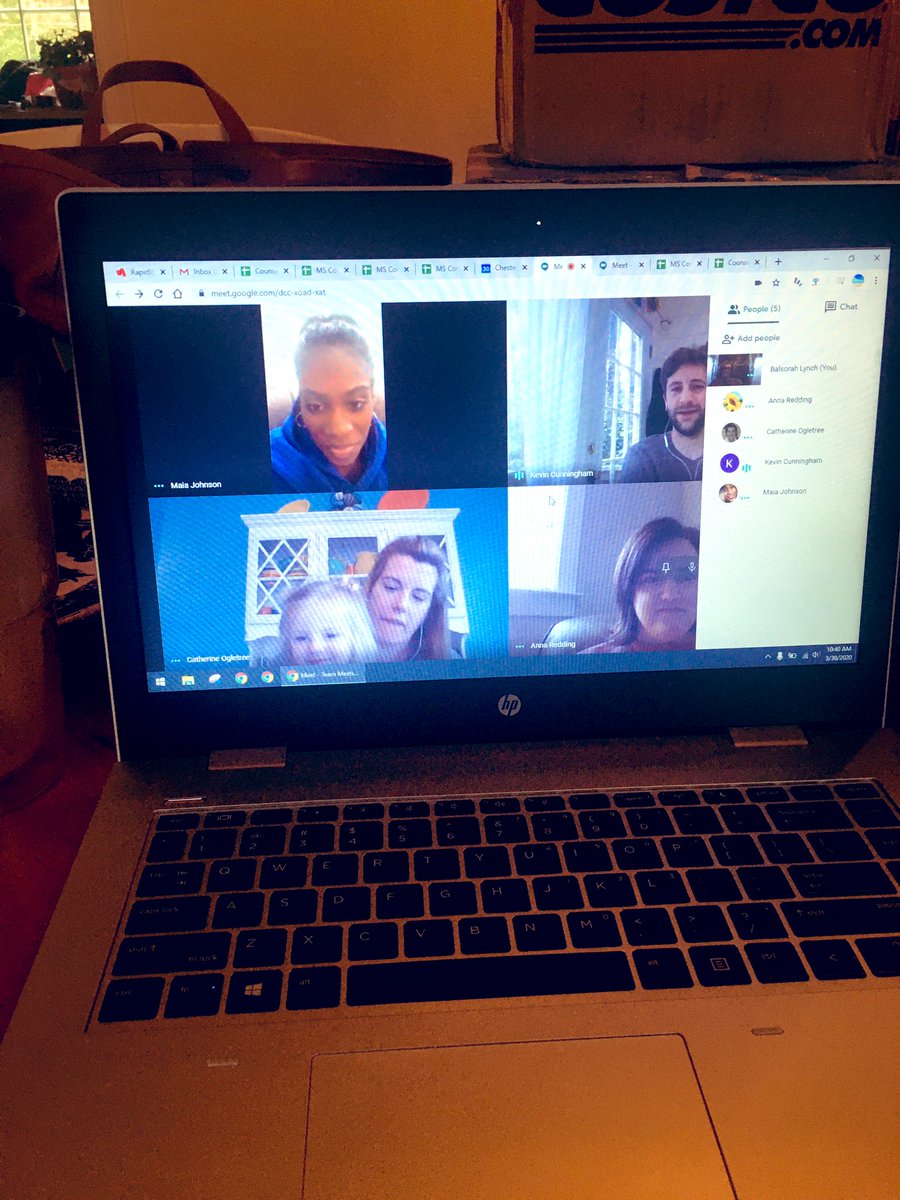 The building may be closed, but the work for our Cougars continues! Great virtual Department Meeting this morning. We will get through this together. Thank you, <a href="/ogletreecat/">Catherine Ogletree</a> for your support! <a href="/Balsorah_V/">Balsorah</a> <a href="/CounselorJ_ccps/">Maia K. Johnson</a>
