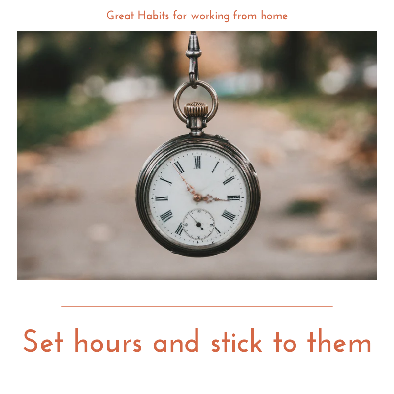 Working from home, in some ways, requires more discipline than office work. Set a time when you start, take breaks, have meetings, and when you close. This steady routine will make working effectively easier for you. . . . . careernuggets.tv