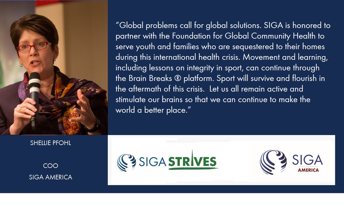 SIGAlliance's tweet photo. #MondayMotivation from SIGA AMERICA COO, Shellie Pfohl. If you are #StayingWellStayingHome it is time for a #Brain-Break! Check out https://t.co/S5QyDUNknZ. Together we #SIGASTRIVE! https://t.co/DHaY8lmNi3