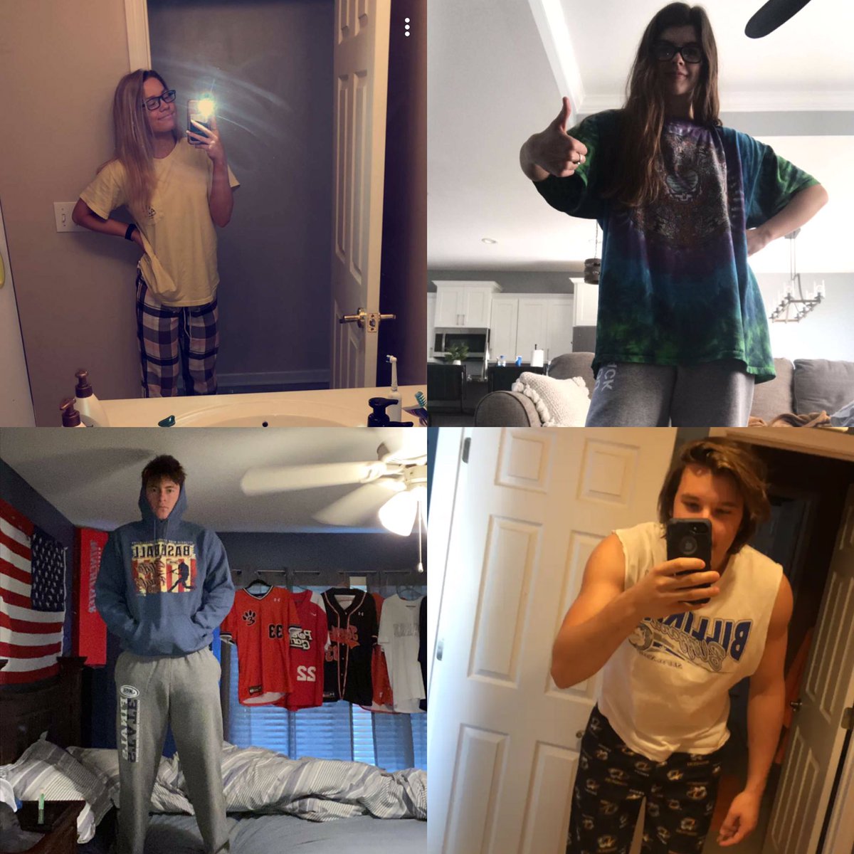 We love PJ day!!! #virtualspiritday #orangerush