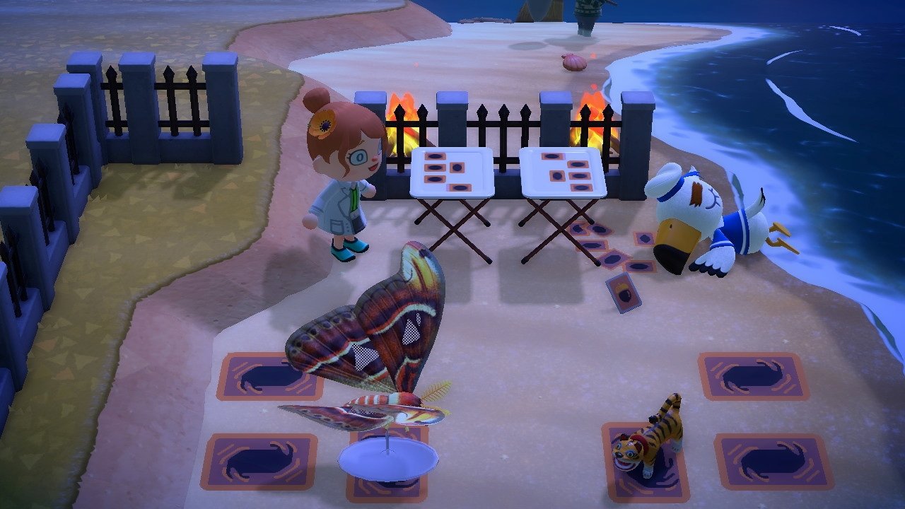 Twitter 上的 ホイップシュガー 今ジョニーさんを闇のゲームで倒したところまで進みました 私のキーカードの 大いなるヨナグニサン はレックスにヨナグニサン三体を生け贄に捧げることで後日手に入るよ あつ森めっちゃ楽しいね あつまれどうぶつの森 T