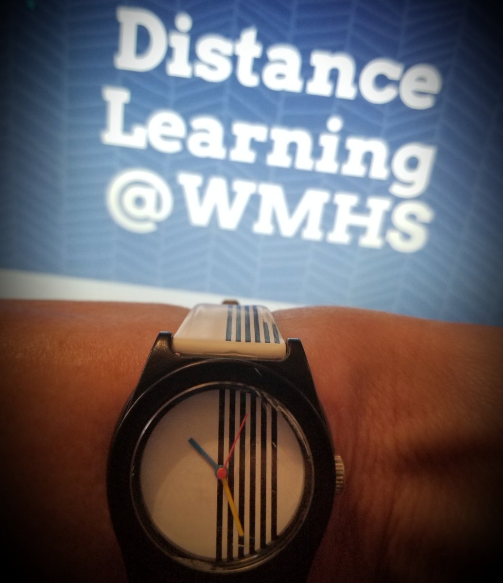 WMHSGrowth's tweet photo. HS &amp; MS students, watch this great video from WMHS' Mr. Wilburn to learn how to organize your time for online learning. It's under 12 minutes, but you will SAVE tons more time than that when you put some of his tips into place!

https://t.co/0hNb5clAPa https://t.co/bBK0U3T4ti