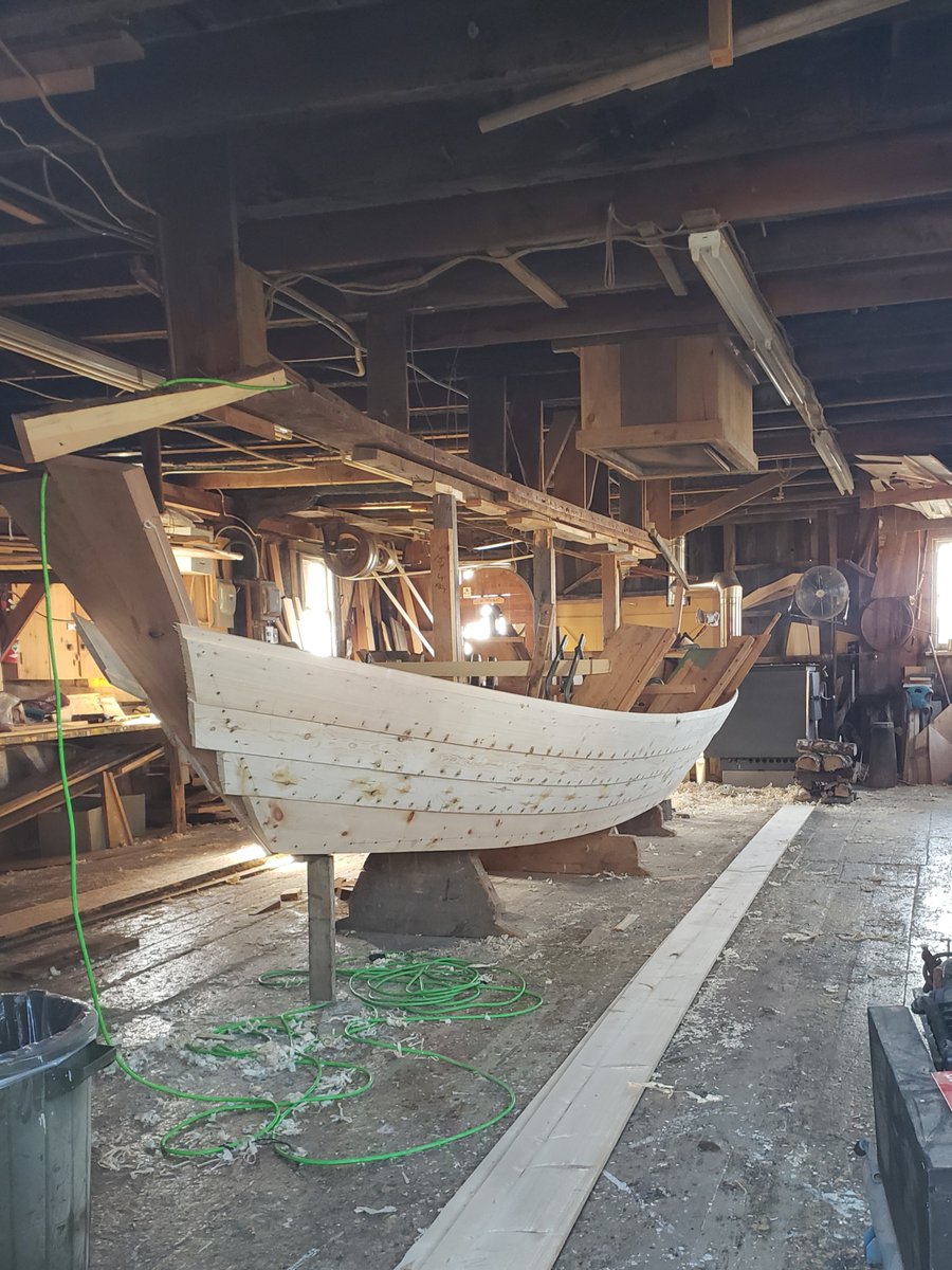 There is a lot of history within these walls! We are proud to be continuing Lunenburg's dory building traditions since the Dory Shop was first opened in 1917.
•
•
•
#dory #doryshop #lunenburg #history #boatbuilding #woodenboat #traditionalboatbuilding