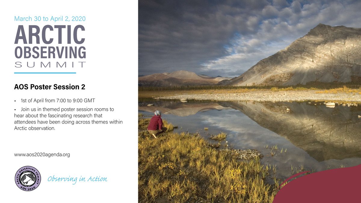 ArcticObsSummit's tweet photo. #AOS2020 participants will highlight their observing work in an Online Poster Session at 7:00 AM GMT! Feel free to roam among virtual rooms 👉https://t.co/z553lKvjRZ #ASSW2020 📸: USFWSAlaska https://t.co/VZQxLKlsuw