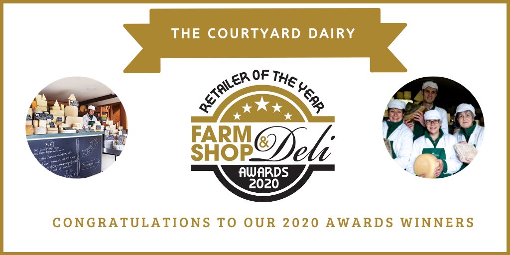 And now it’s time for the big one! The overall #FSDAwards Retailer of the Year 2020 goes to Andy and the team <a href="/CourtyardDairy/">The Courtyard Dairy</a>. A huge congratulations from everyone at #FSDAwards 2020