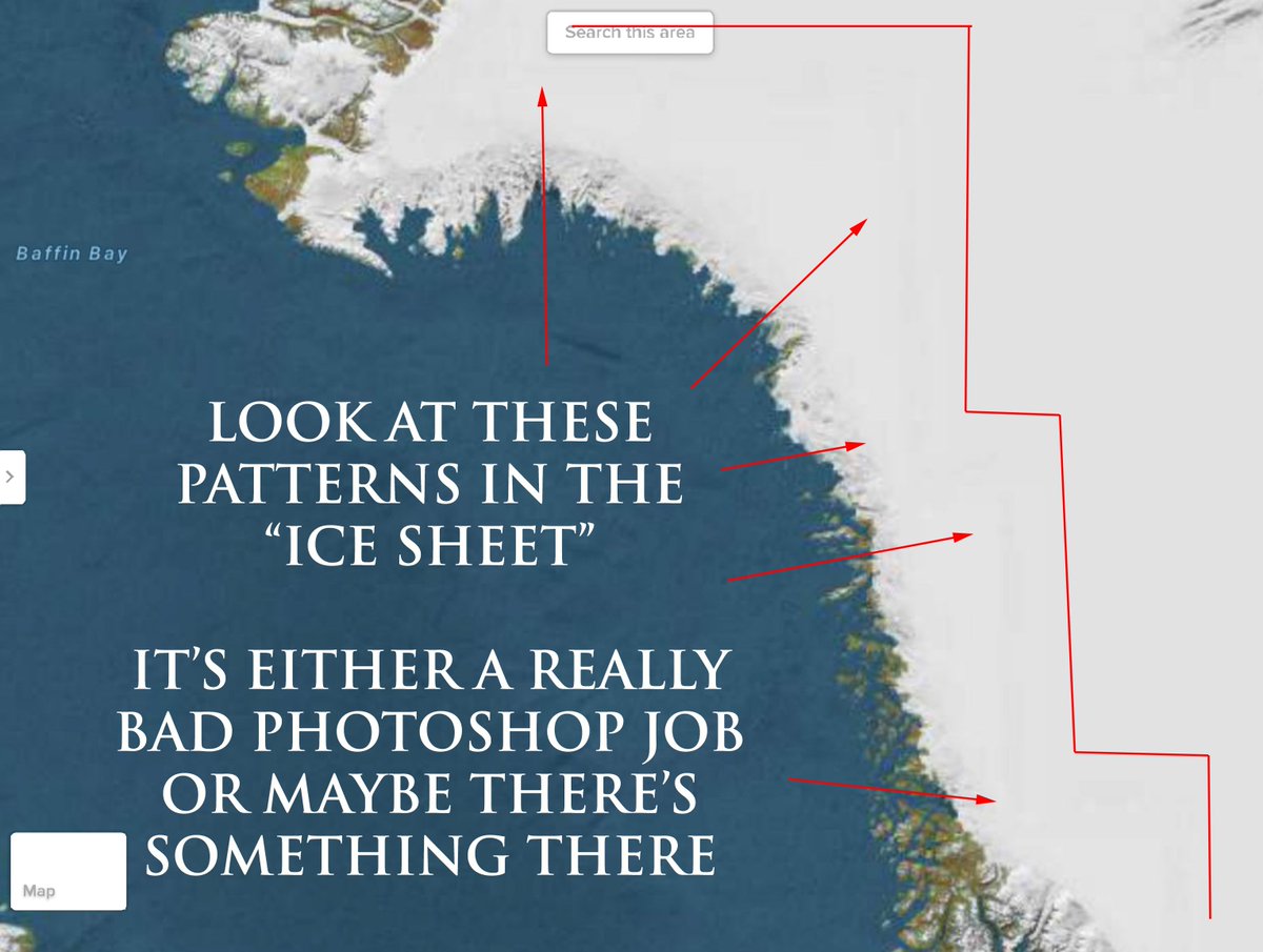 31. STRANGE PATTERNS IN THE "ICE SHEET"