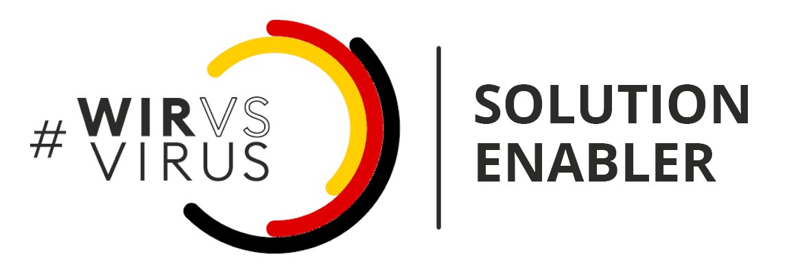 „Für alle, die es jetzt Ernst meinen, geht die Reise weiter!“
@vonderwippel über den #SolutionEnabler des #WirVsVirusHack 
@codeforde @initiatived21 @ImpactHubBLN  @prototypefund @SEND_ev @Tech4Germany @WirvsVirusHack
