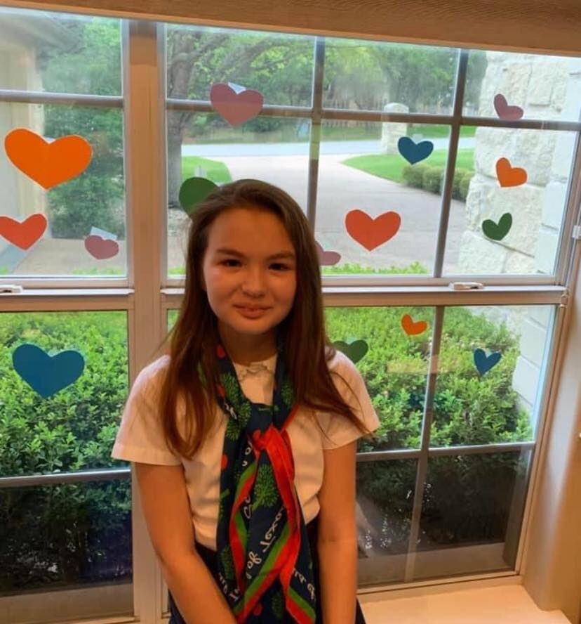 IST_PYP's tweet photo. During our whole-school virtual assembly this morning, our G4 Head Girl took action by proposing our first service learning project while we are participating in #distancelearning. Well done Juliana! #heartshelpingheroes @ibpyp @TexasIB https://t.co/AM80OHRwsF