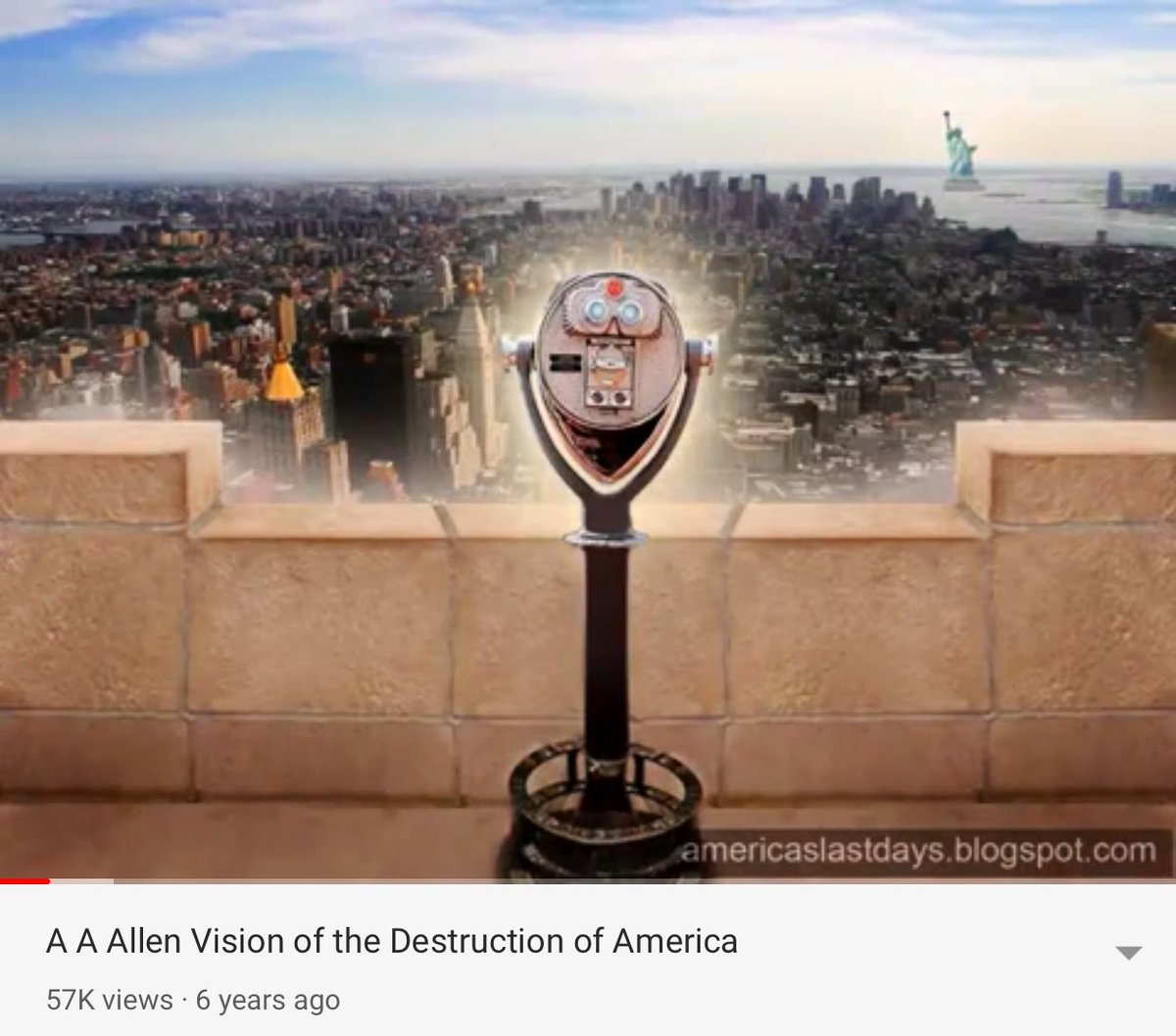 sharonePack's tweet photo. From the recesses of my mind...
Remembered this #Prophesy of
#AAAllen #scary #Watch ๐
https://t.co/QqqLFAV2pE https://t.co/7QbJ55FTcq