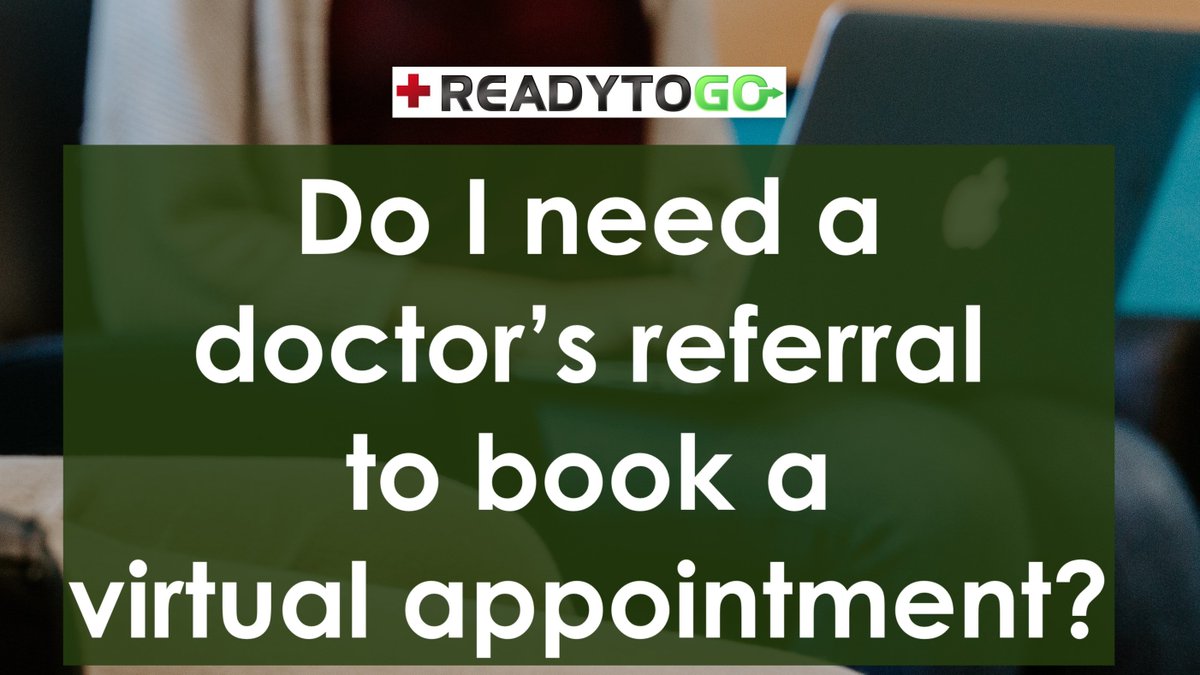readytogoclinic's tweet photo. No referral forms are reqd. (although they're preferred) to book a virtual appt. with @readytogoclinic

If you don't have a referral, we'll require some type of documentation either through imaging (x-ray, MRI, U/S) or a prescription history list (can be printed by your pharmacy) https://t.co/mDFARB20ap
