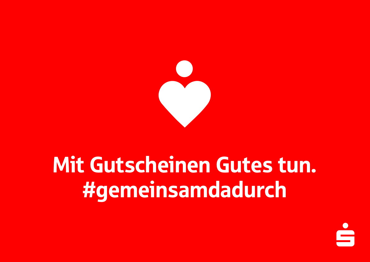 Der #sparkassenhub hat für die #Sparkassen die Initiative #gemeinsamdadurch gestartet. Unternehmen, die Unterstützung in der #Coronakrise benötigen, können sich ab sofort anmelden und Online-#Gutscheine an ihre Kunden verkaufen. Gute Idee? Weitersagen! helfen.gemeinsamdadurch.de