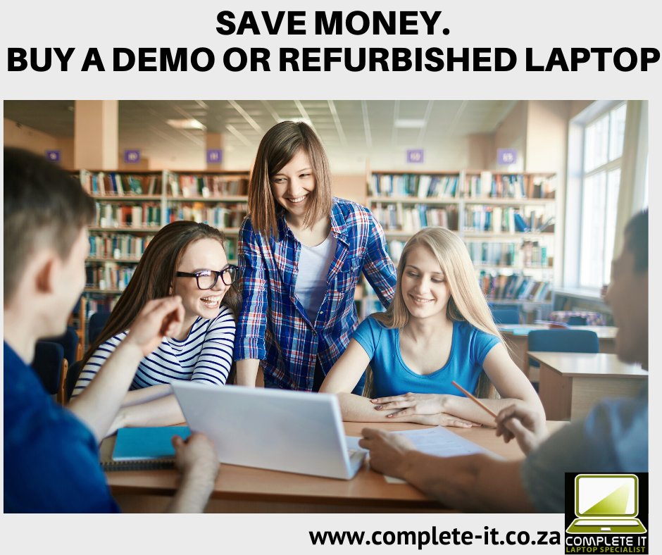 CompleteITCT's tweet image. Did you know that you can buy a refurbished laptop and save a huge amount of money - getting more for your tech purchase?  More memory.  Basically more everything.  
complete-it.co.za

#Completelyrefurbishedlaptops #completeit #completecomputers #completeservice