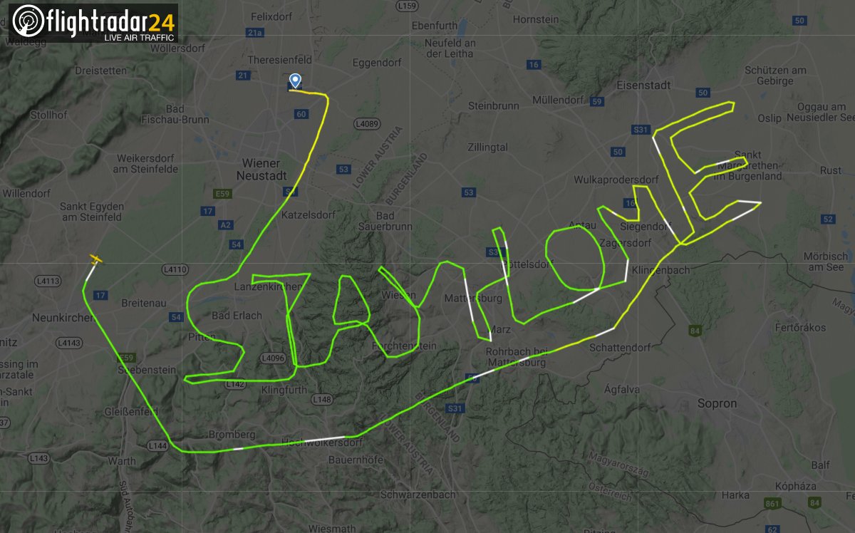 Flightradar24 tweet media