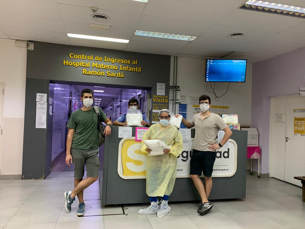 La comunidad de #ProyectoRespirAr no para de crecer! 5000 barbijos entregados en una semana. Gracias @unbalancedparen por la donación y el apoyo de parte de todo el equipo <a href="/RespirAr2020/">ProyectoRespirAr2020</a>